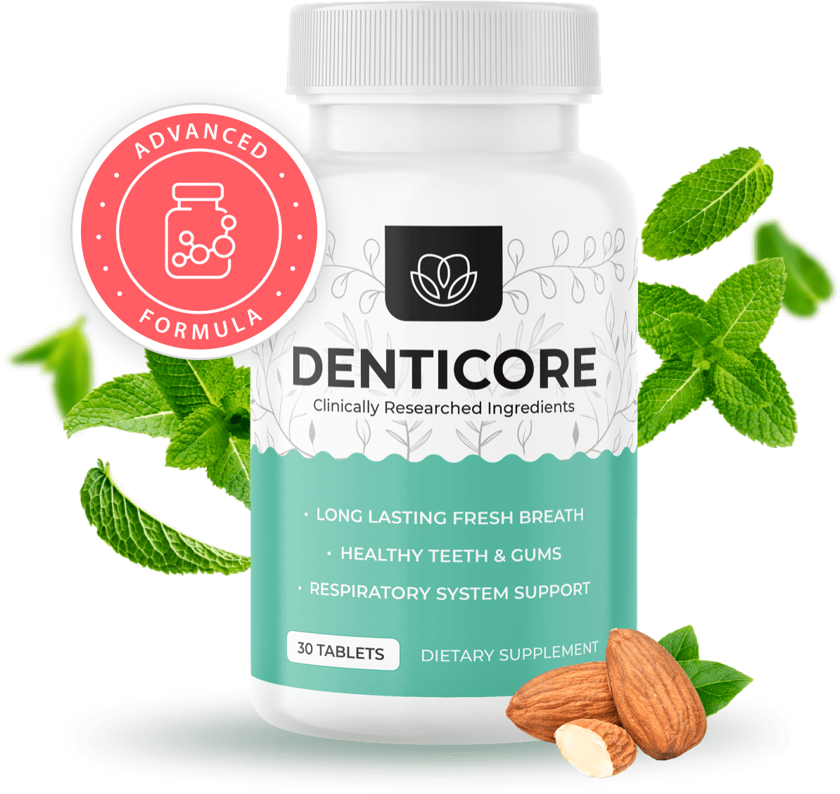 DentiCore single bottle plus banner