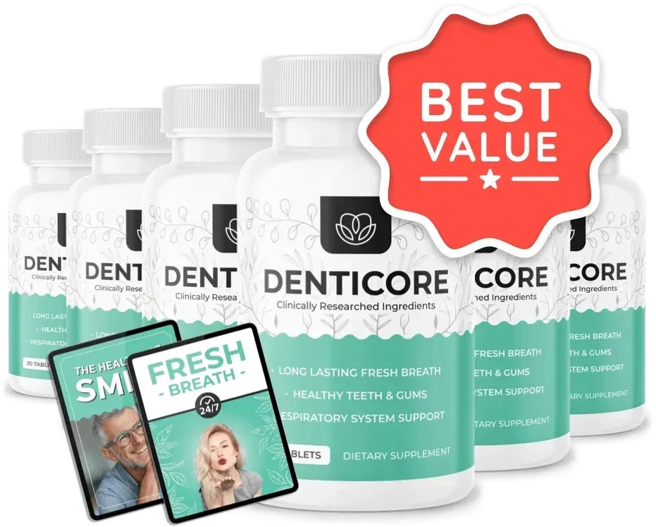 DentiCoresix bottles plus bonus